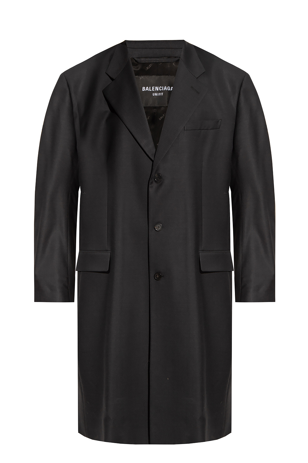 Balenciaga Asymmetrical coat